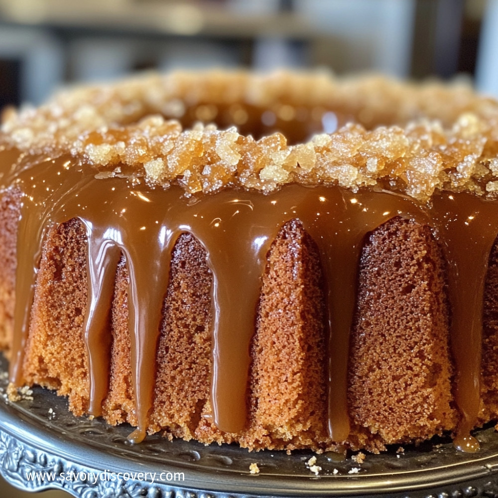 Brown Sugar Caramel Pound Cake