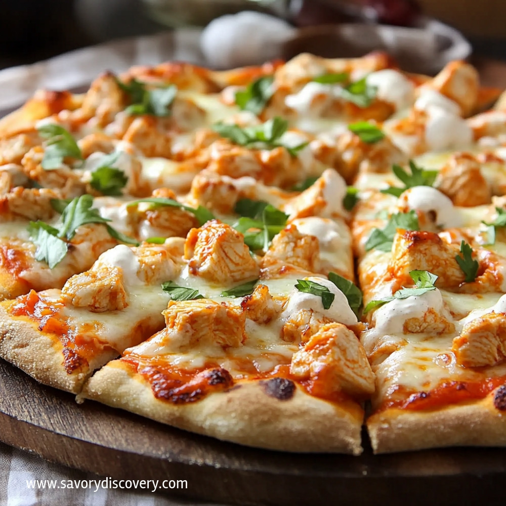 Buffalo Chicken Pizza