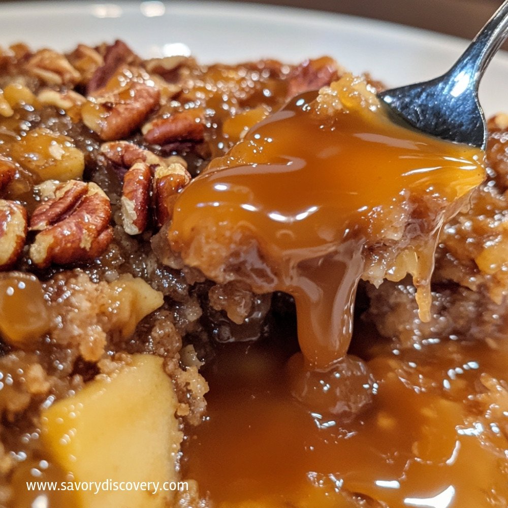 Caramel Apple Dump Cake