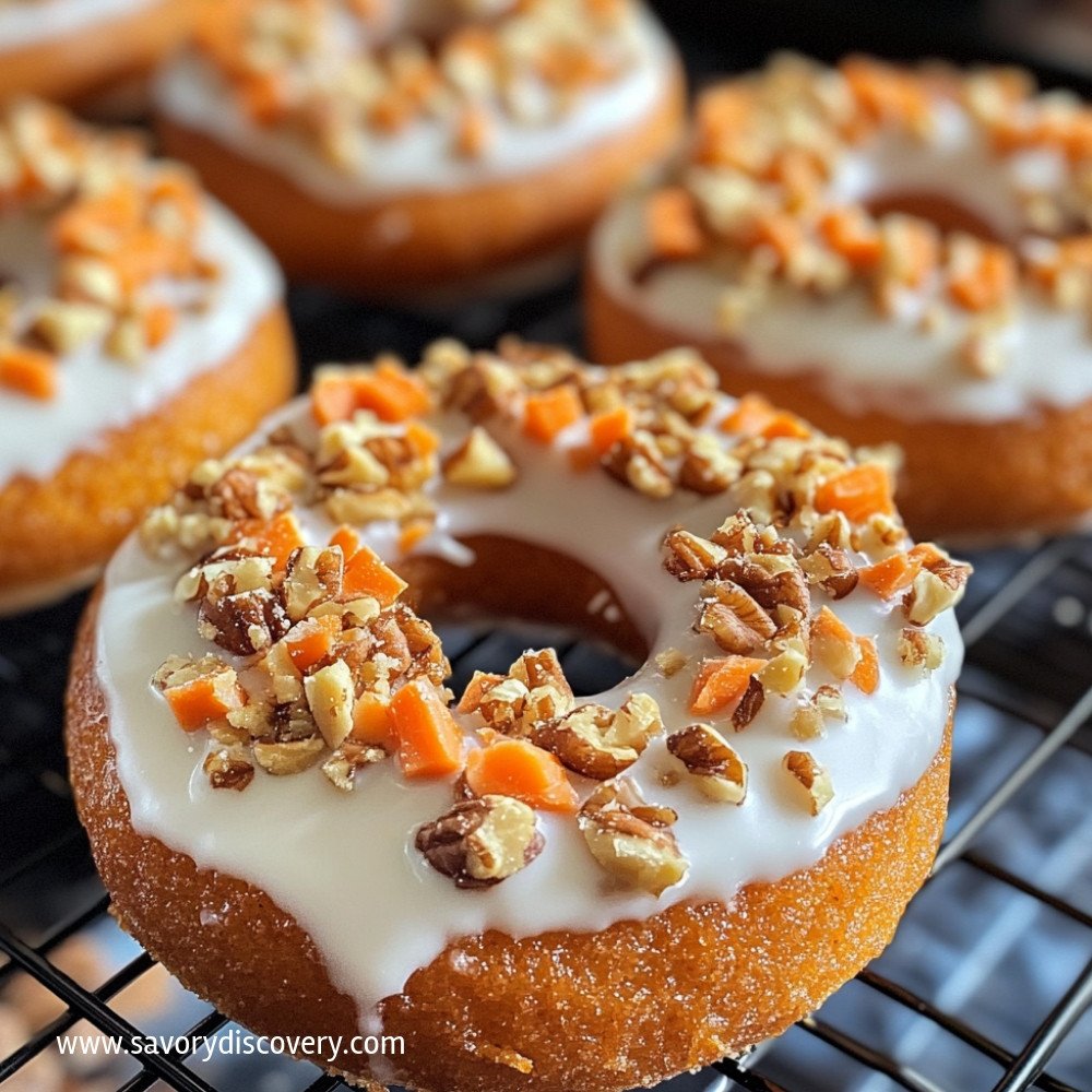 Carrot Cake Donuts