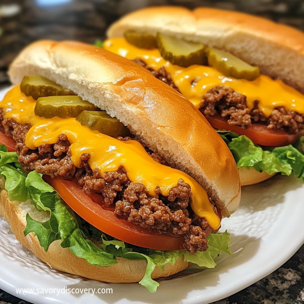 Cheeseburger Subs