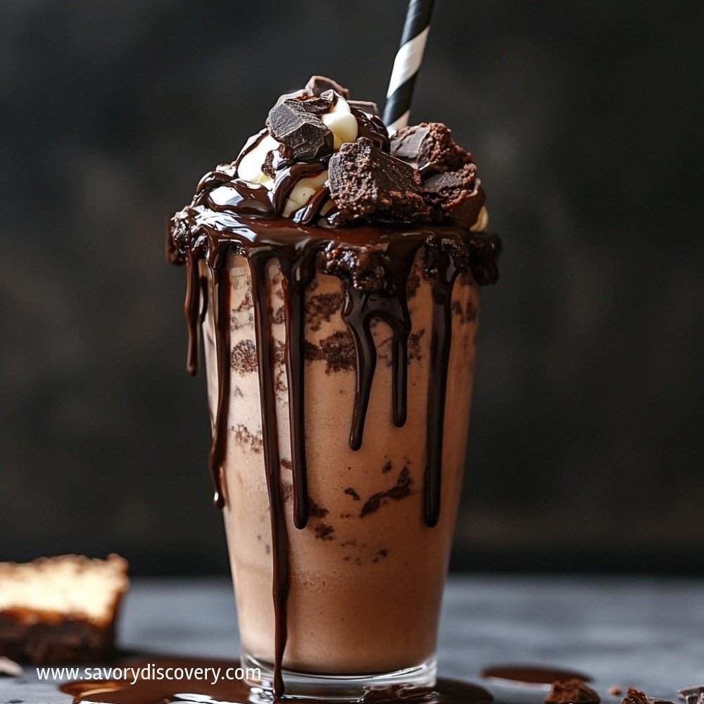 Chocolate Cake Milkshake with 3 Ingredients