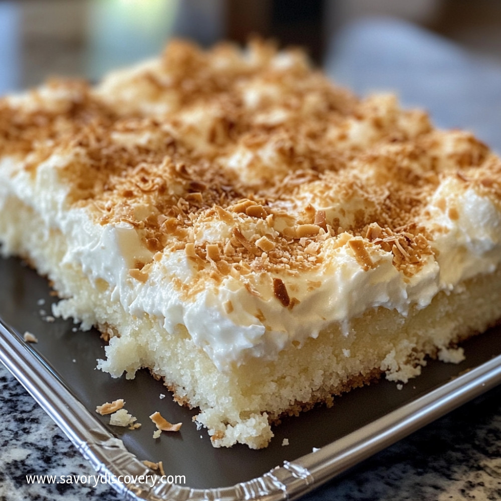 Coconut Poke Cake