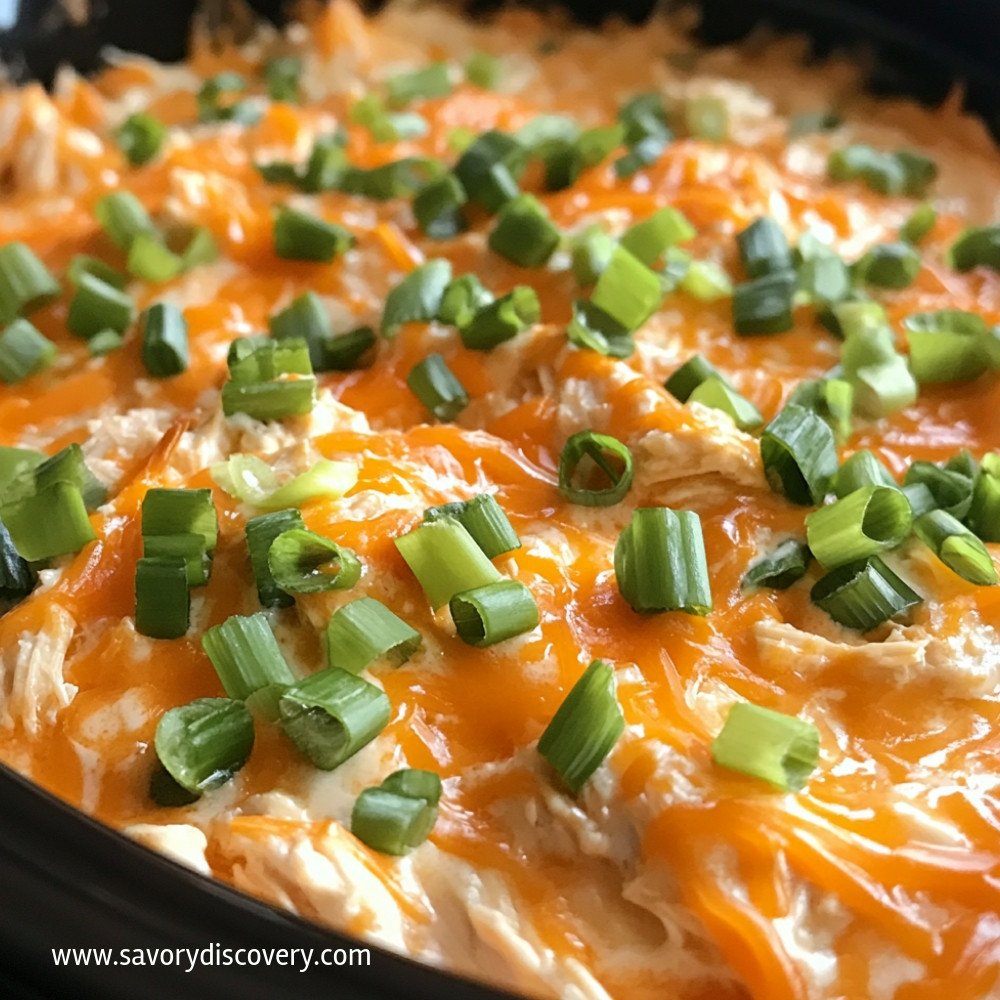 Crock Pot Buffalo Chicken Dip