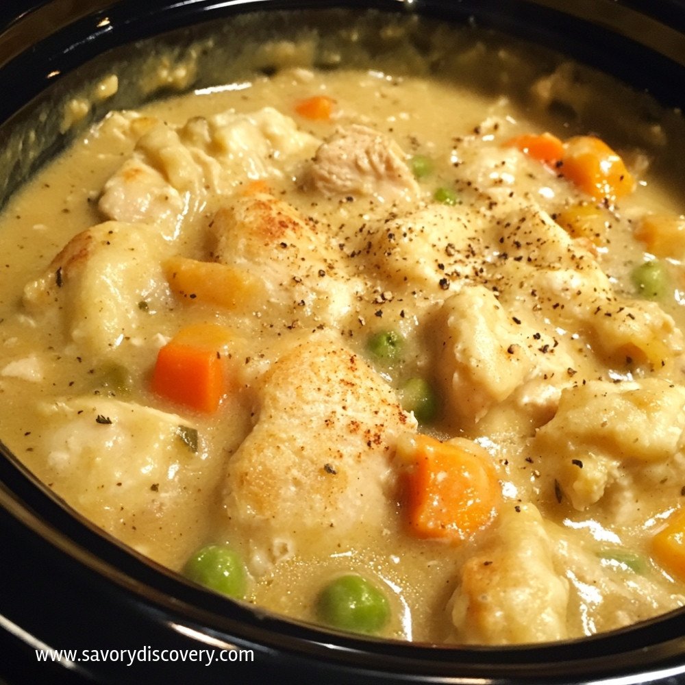 Crock Pot Chicken and Dumplings