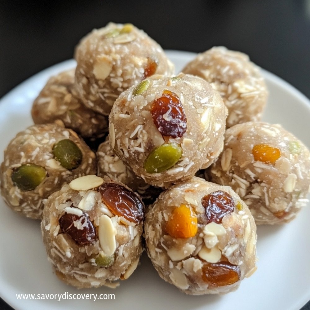 Date and Dry Fruits Ladoo