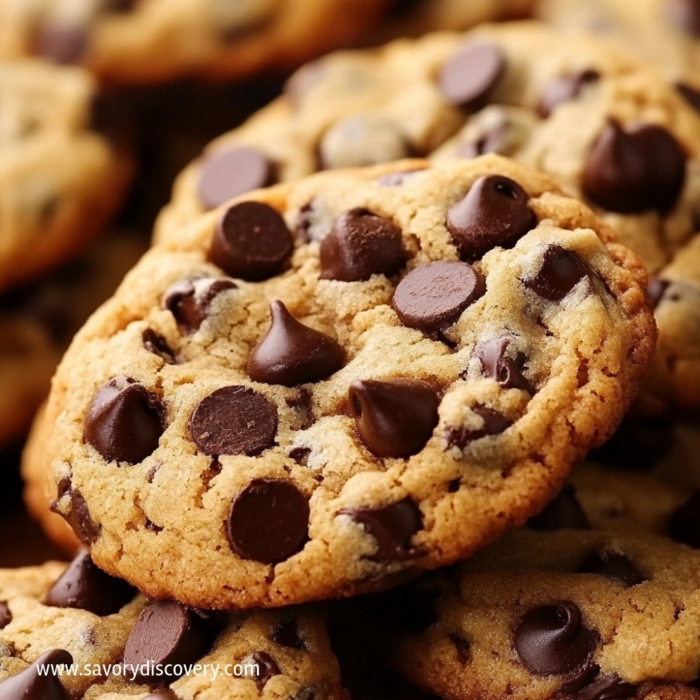 Eggless Chocolate Chip Cookies