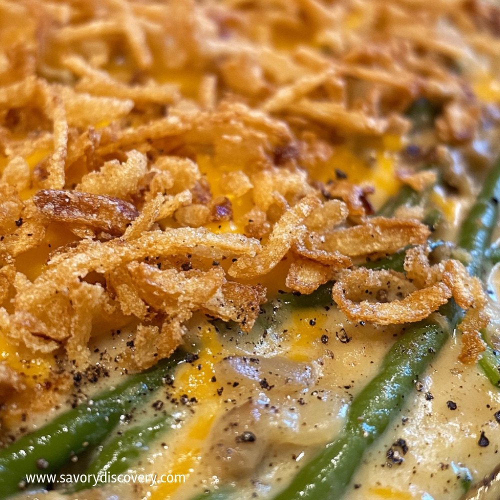 Green Bean Stuffing Casserole