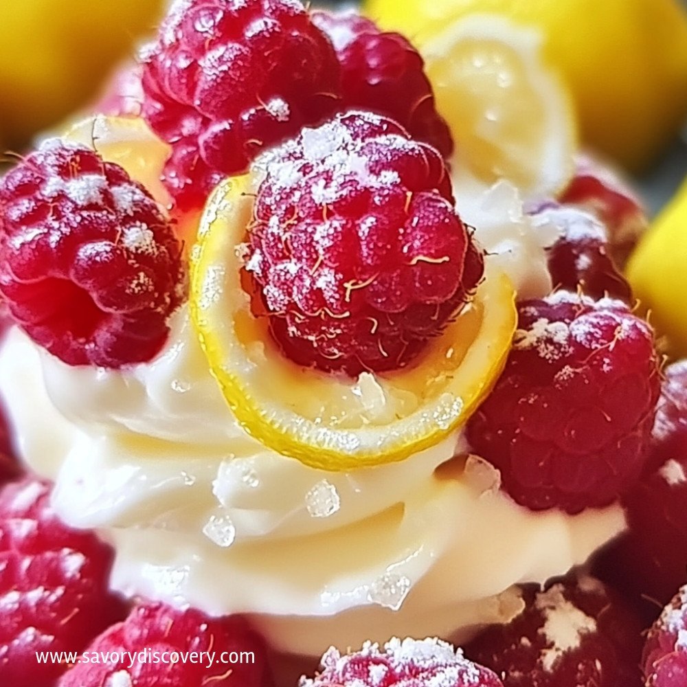 Lemon Raspberry Dessert