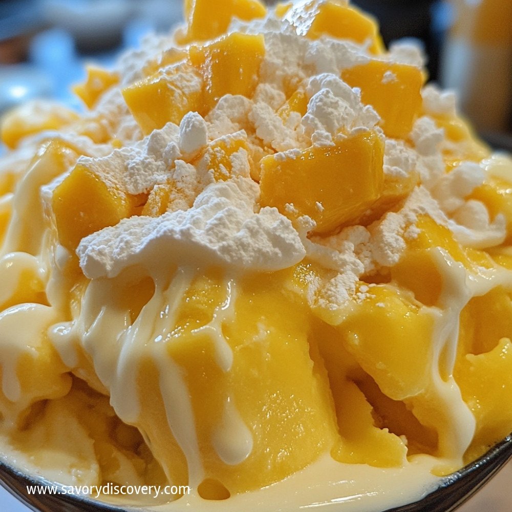 Mango Litchi Bingsu