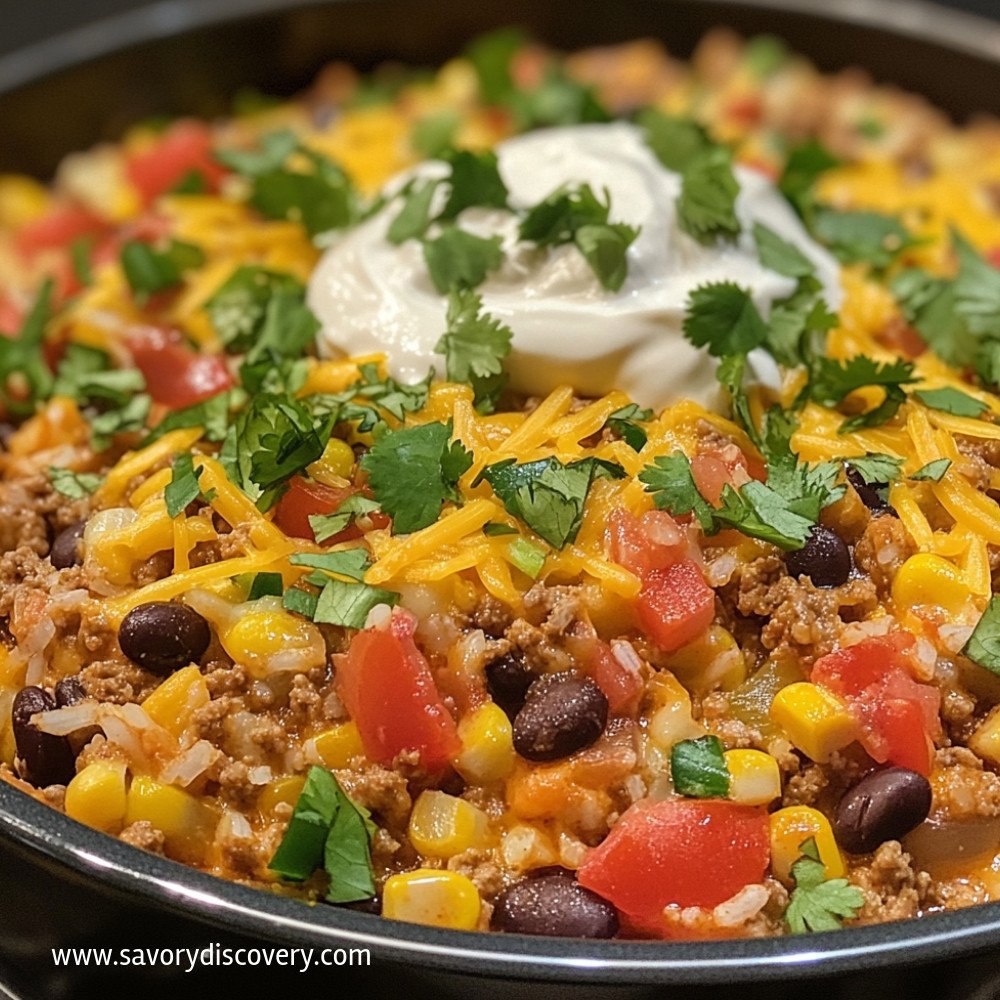 Mexican Ground Beef Casserole