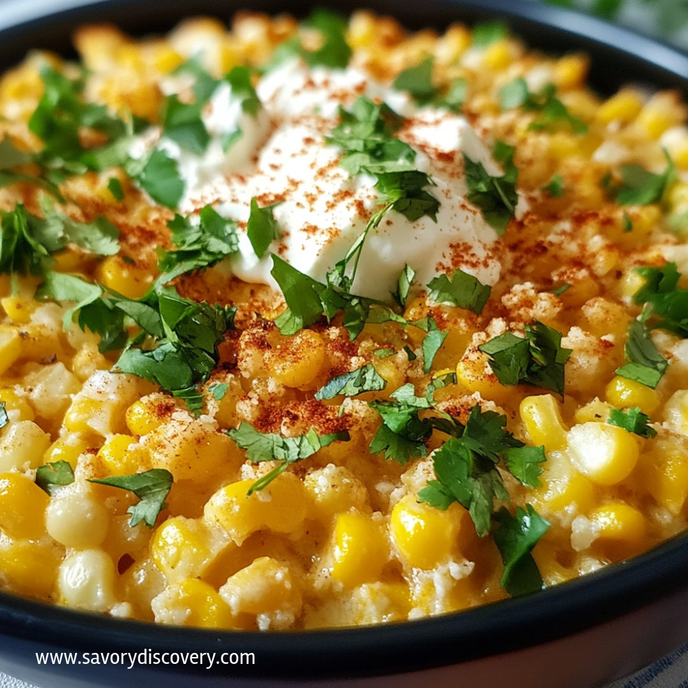 Mexican Street Corn Casserole