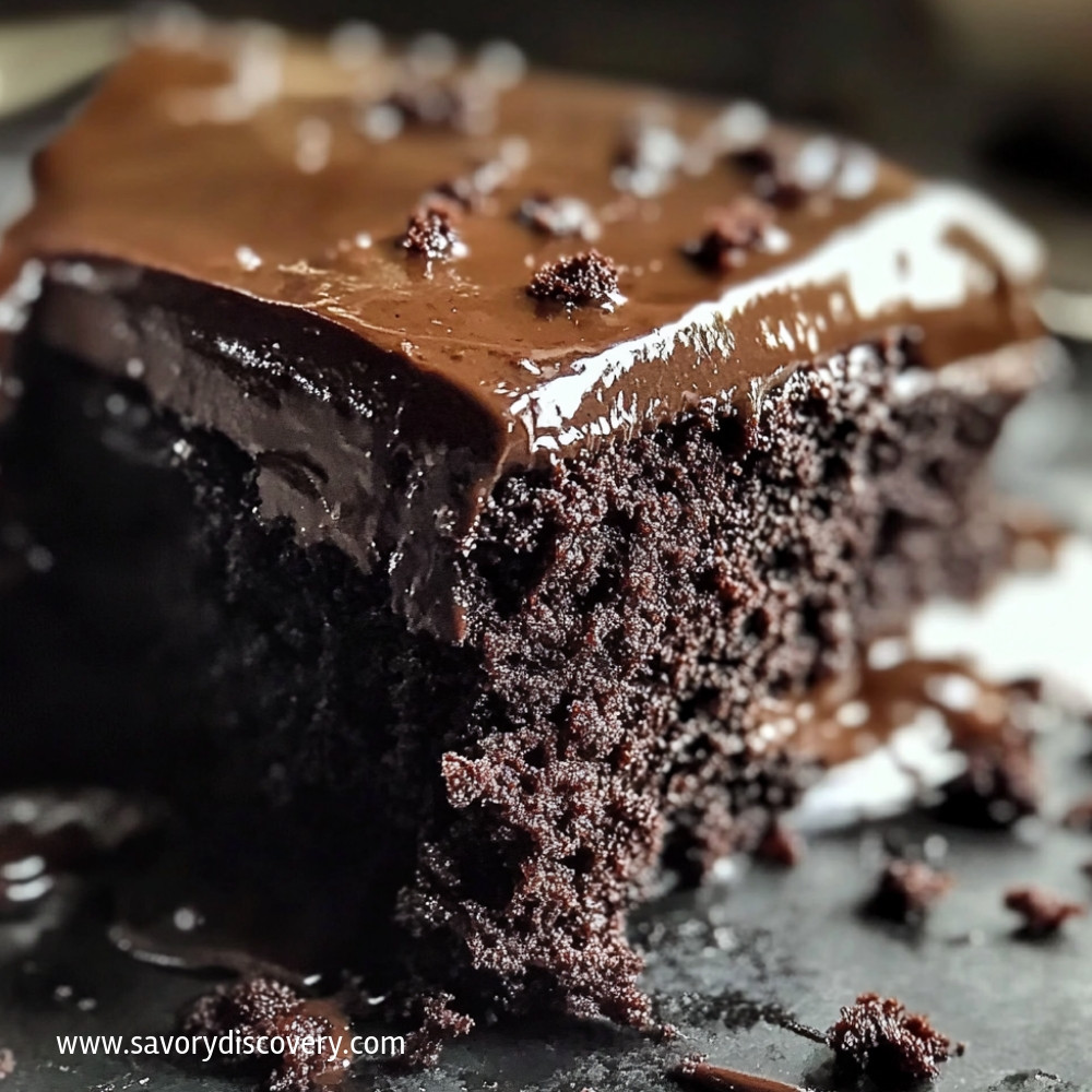 Midnight Fudge Cake