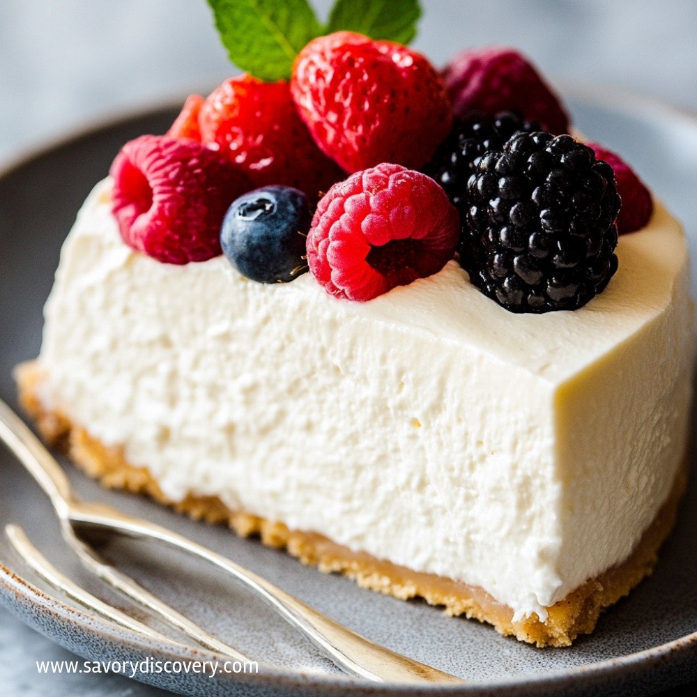 No-Bake Cheesecake