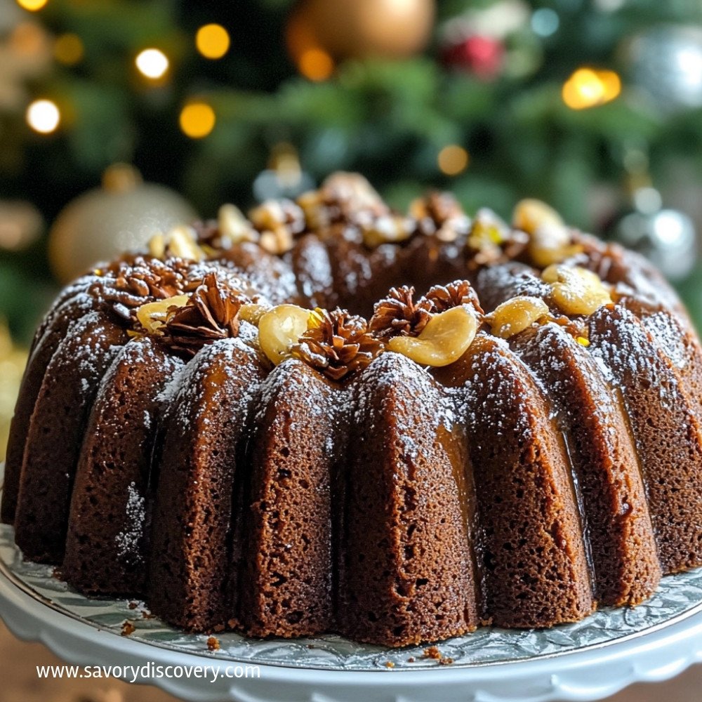 Rum Cake for Christmas