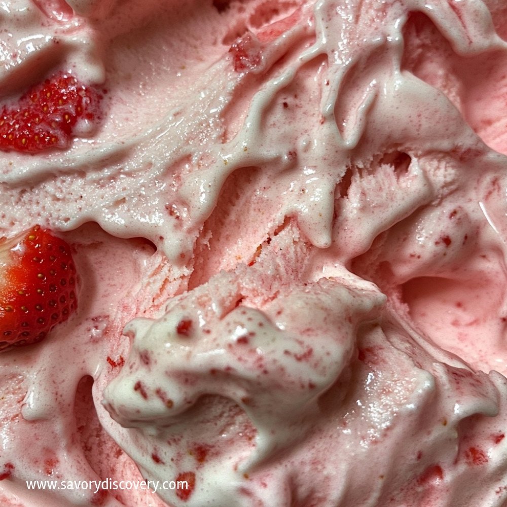 Strawberry Sensation Ice Cream