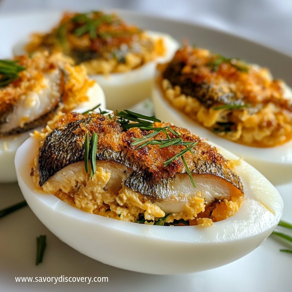 Stuffed Eggs with Mackerel