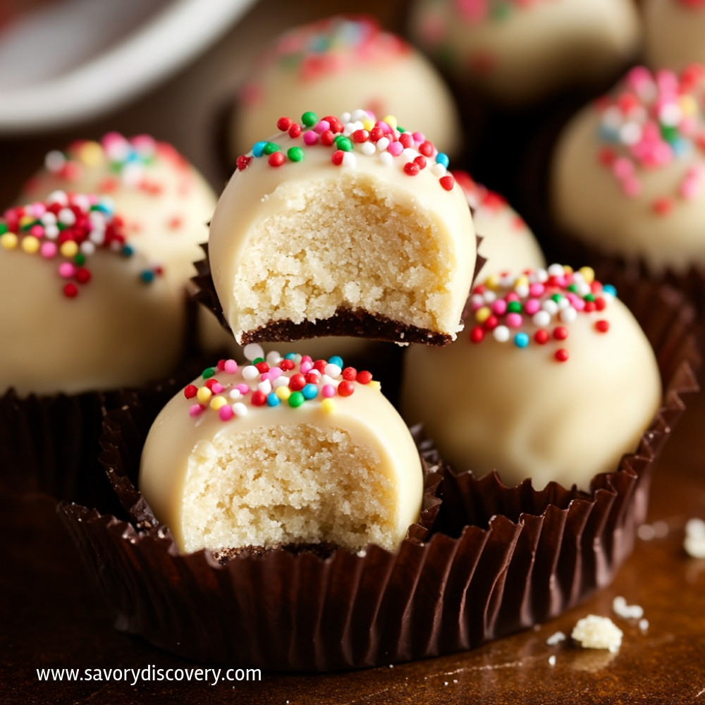 Sugar Cookie Truffles