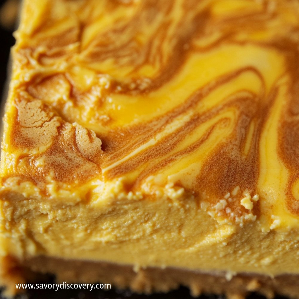 Swirled Pumpkin Cheesecake