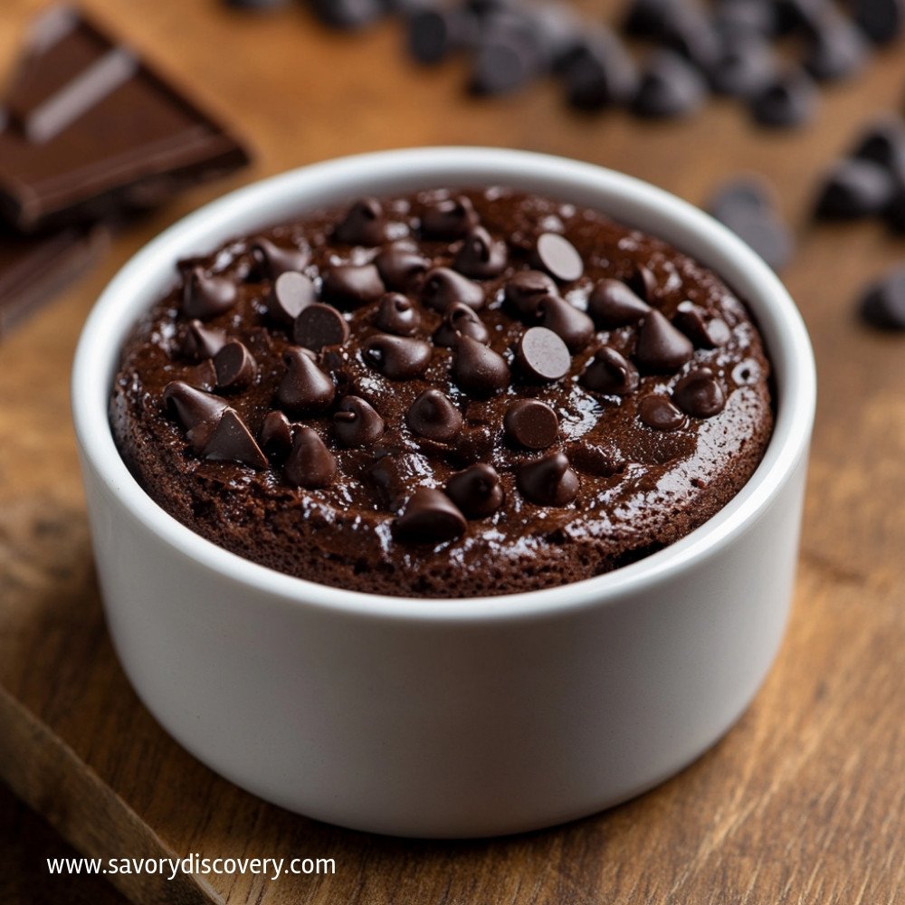 1-Minute Chocolate Fudge Cake