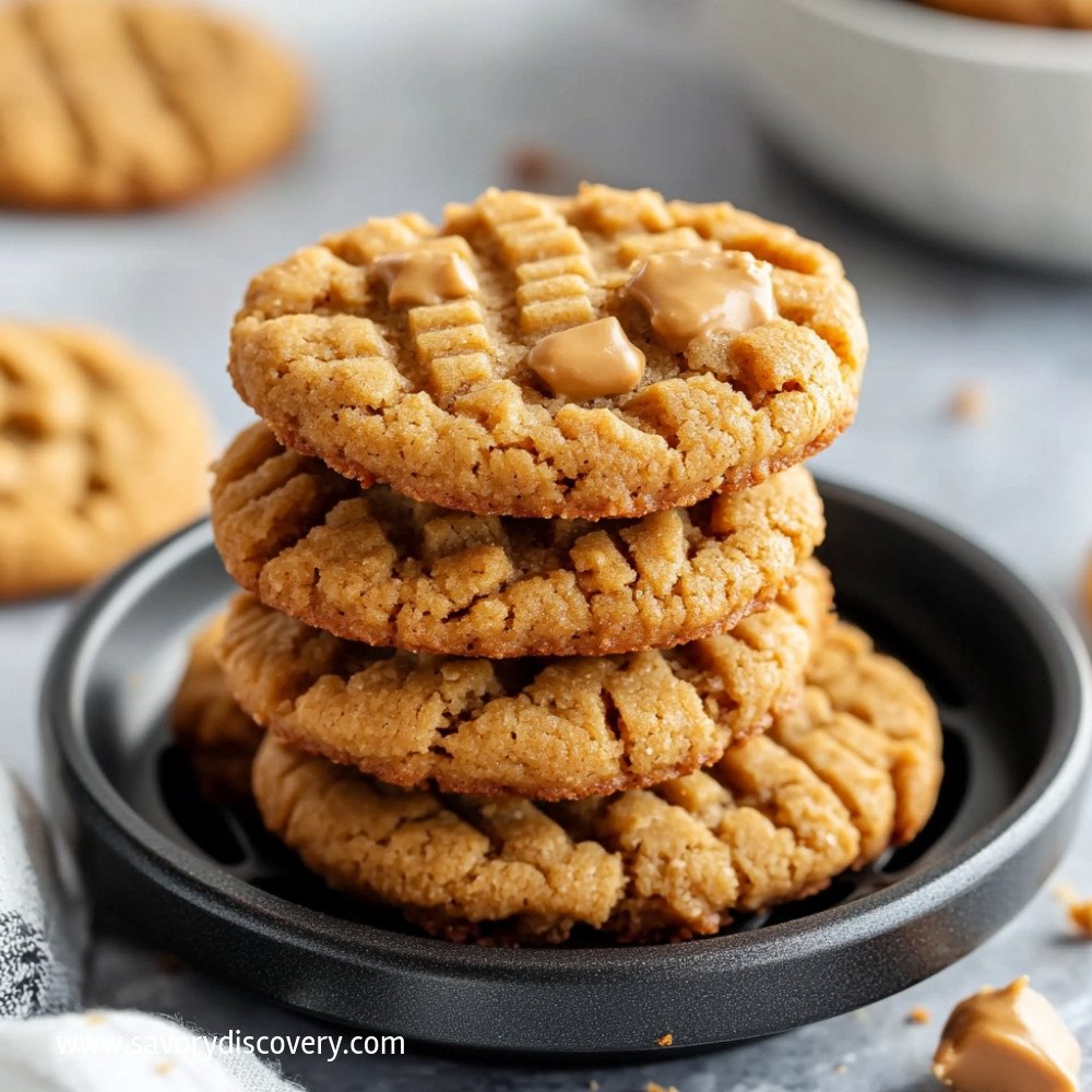 Air Fryer Peanut Butter Cookies