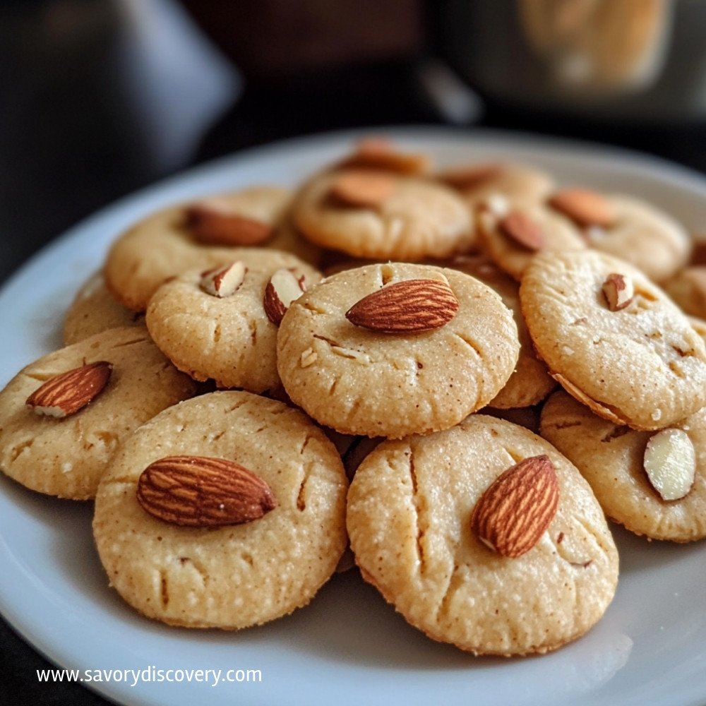 Almond Nankhatai