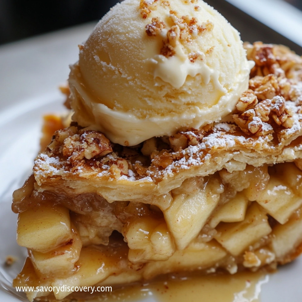 Apple Pie with Ice Cream