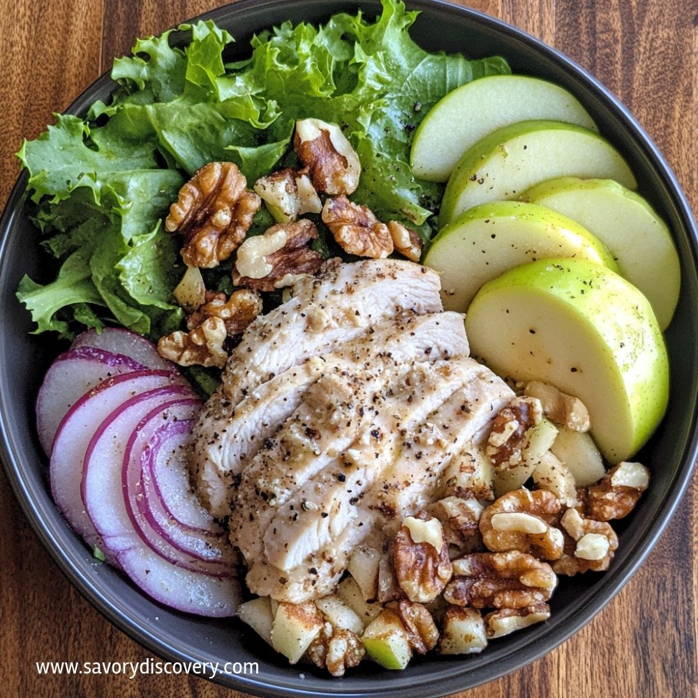 Apple Walnut Chicken Salad