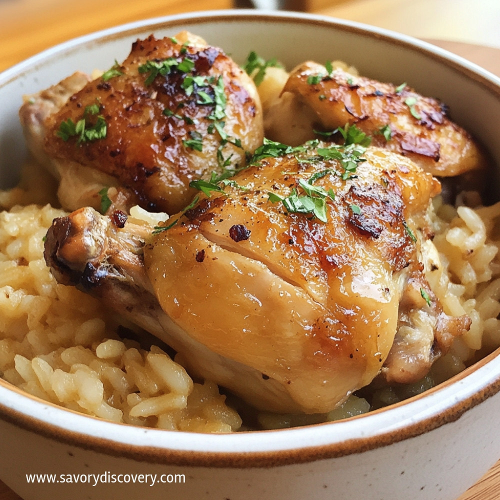 Arroz de Galinha (Portuguese Chicken and Rice)