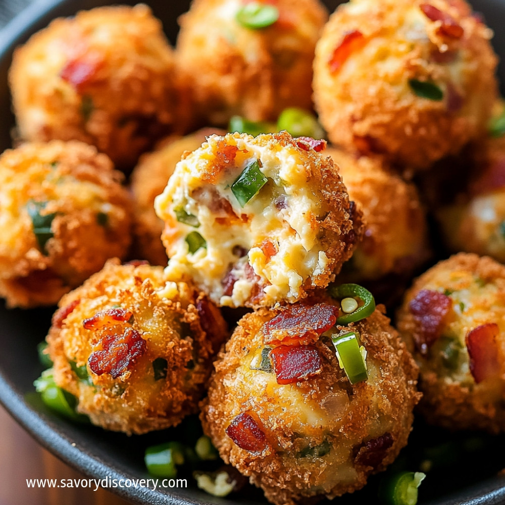 Bacon Jalapeno Popper Cheese Balls