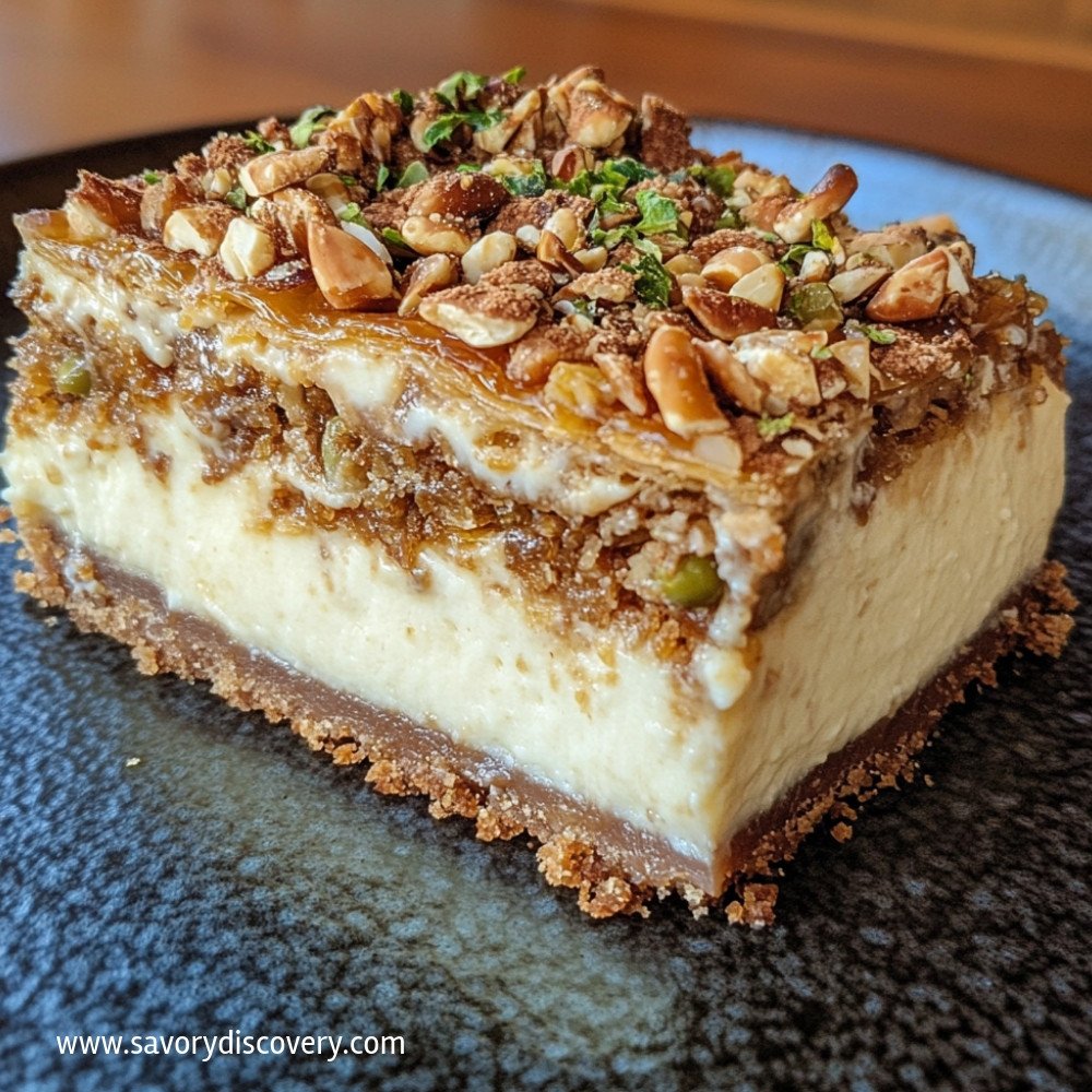 Baklava Cheesecake