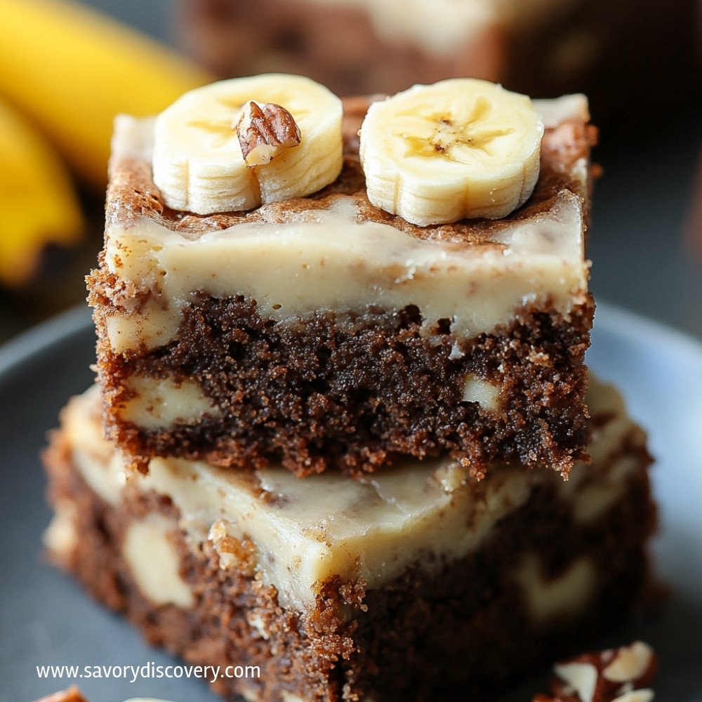 Banana Bread Brownies