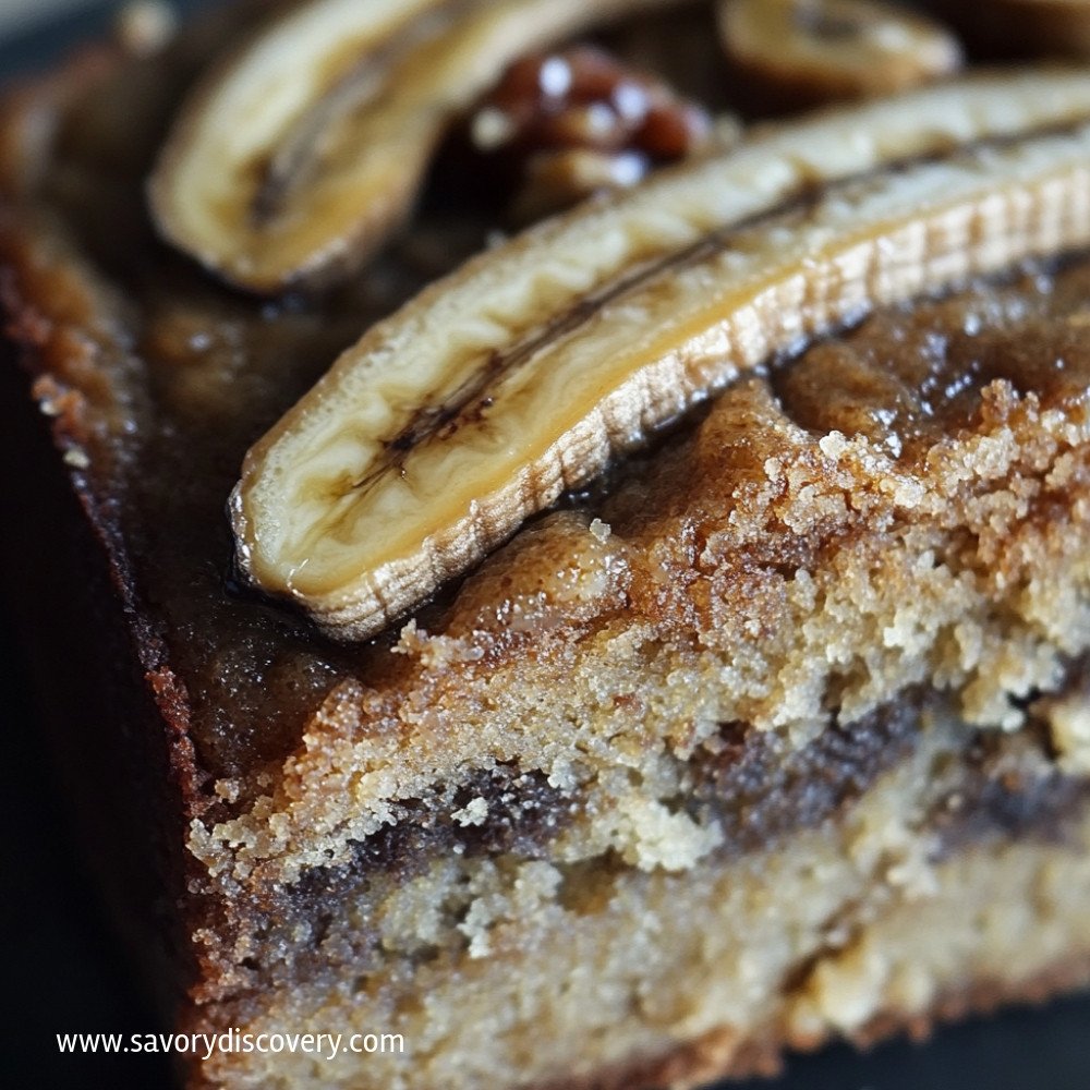 Banana Cake with Brown Butter