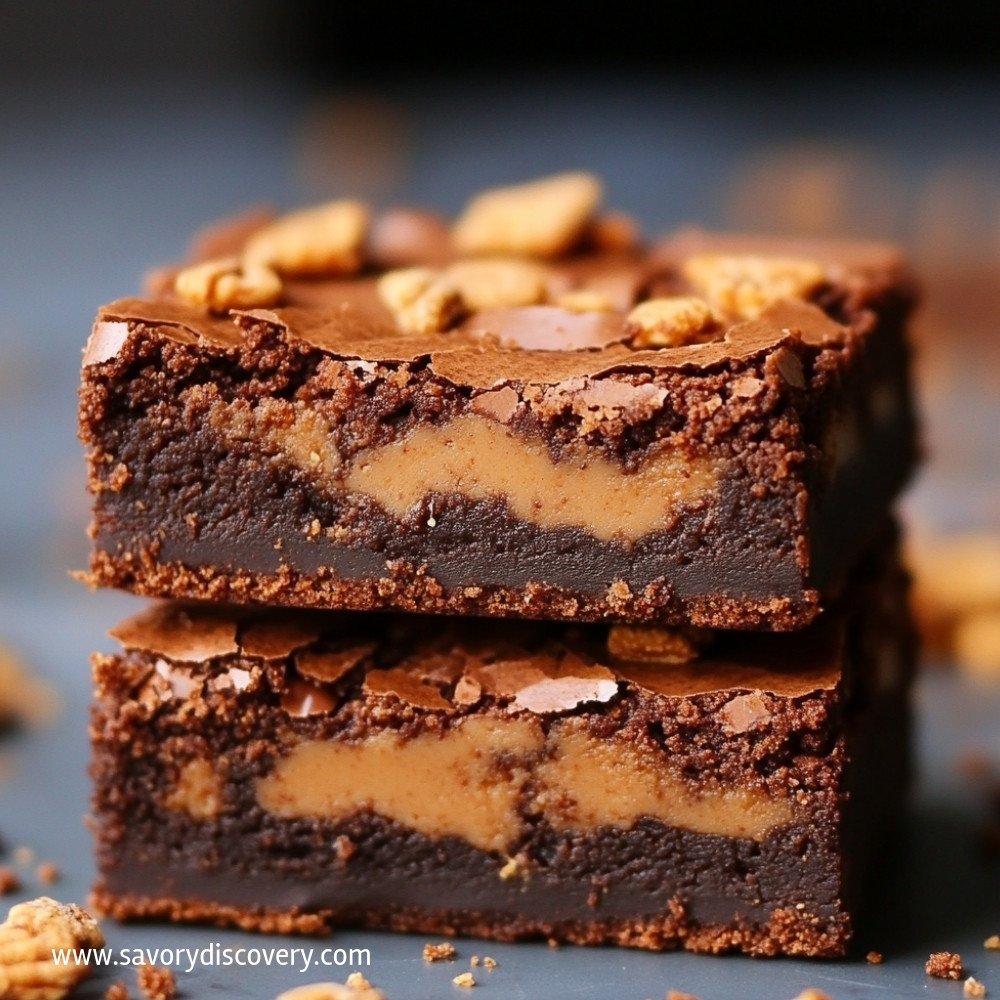 Biscoff Brownies with Eggless Option