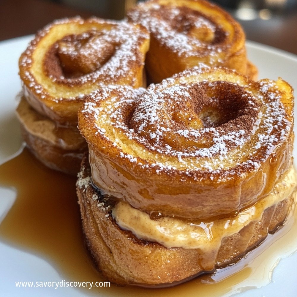 Biscoff Roll French Toasts