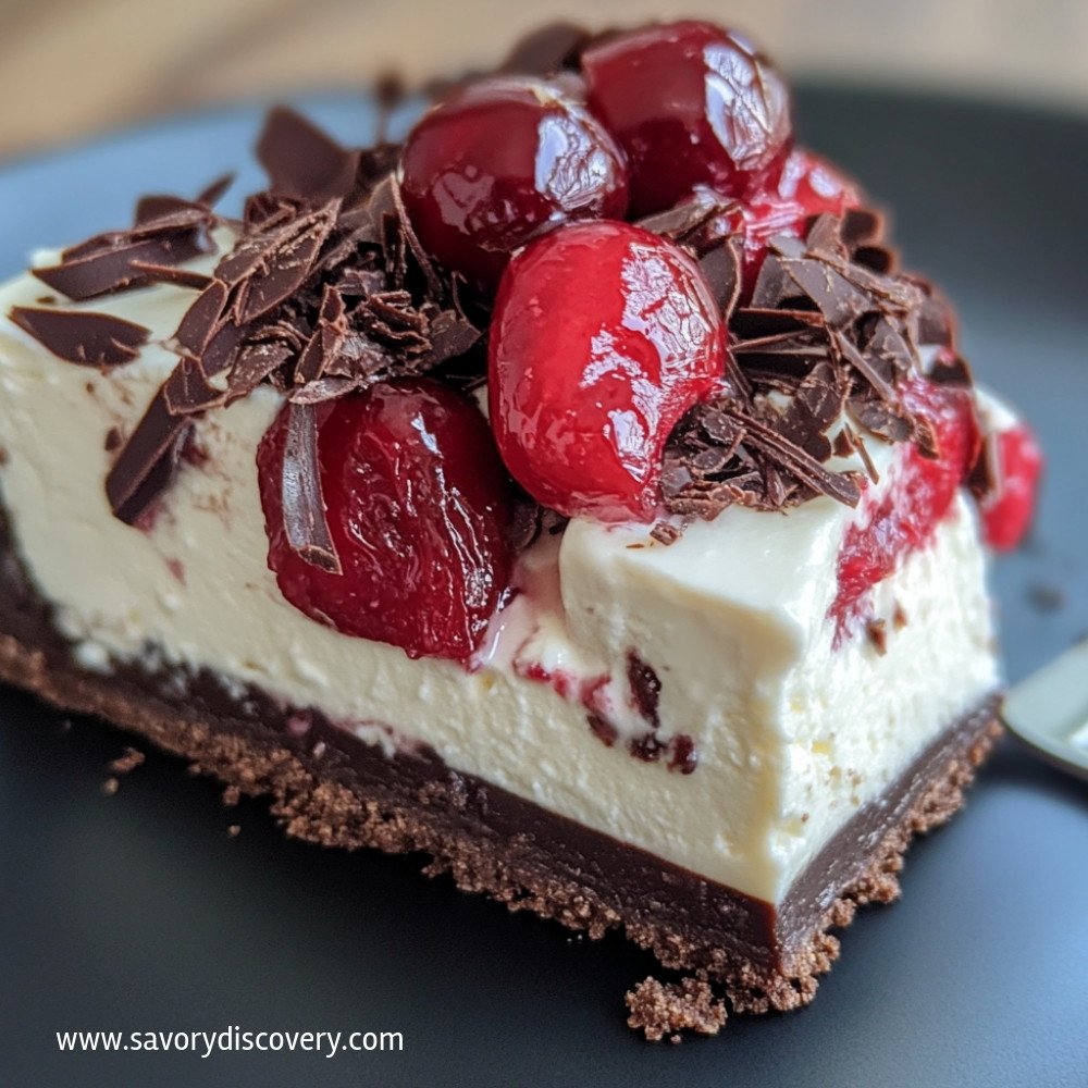 Black Forest Cheesecake Delight