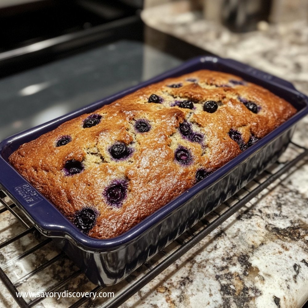 Blueberry Banana Bread
