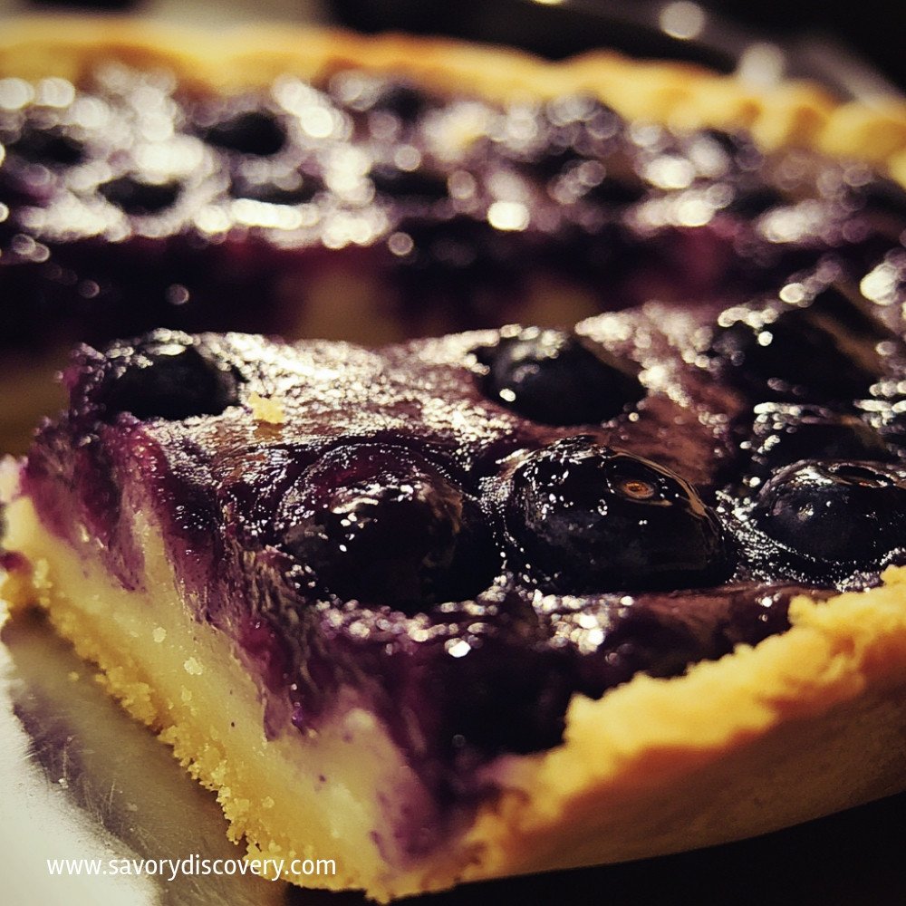 Blueberry Shortcrust Pastry Cake