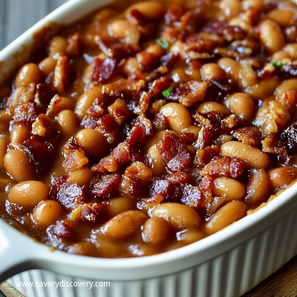 Brown Sugar and Bacon Baked Beans