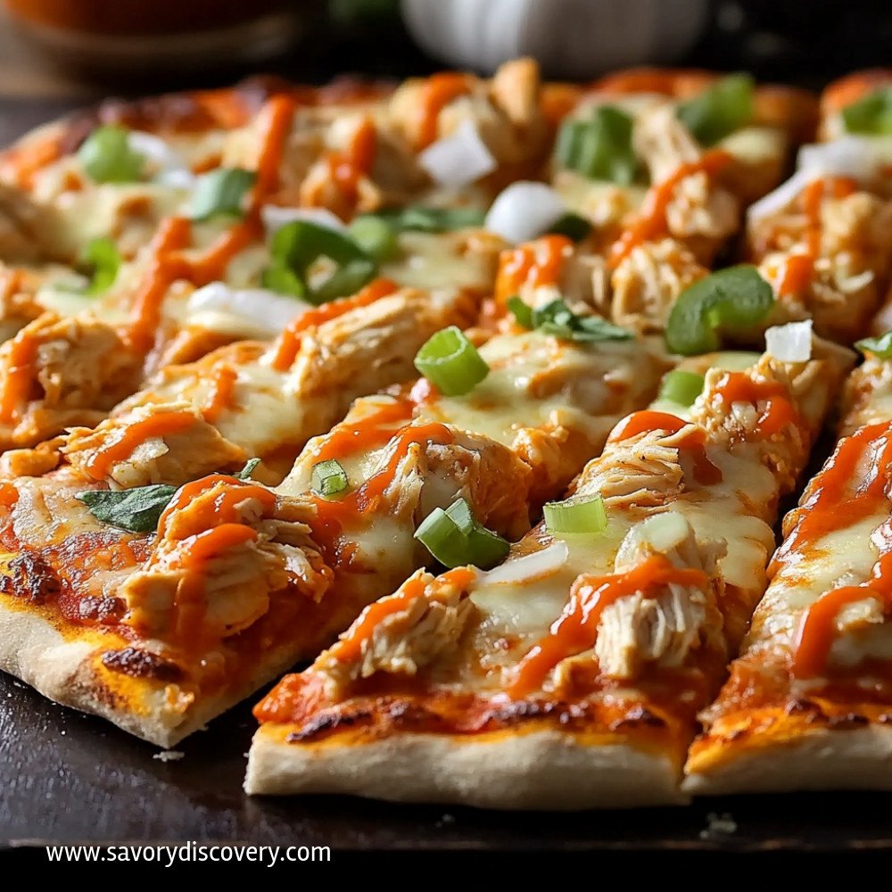 Buffalo Chicken Pizza