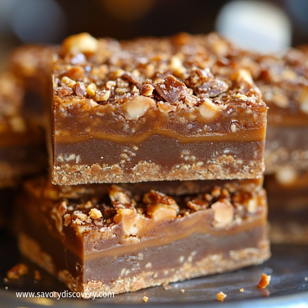 Butterfinger Caramel Crunch Bars
