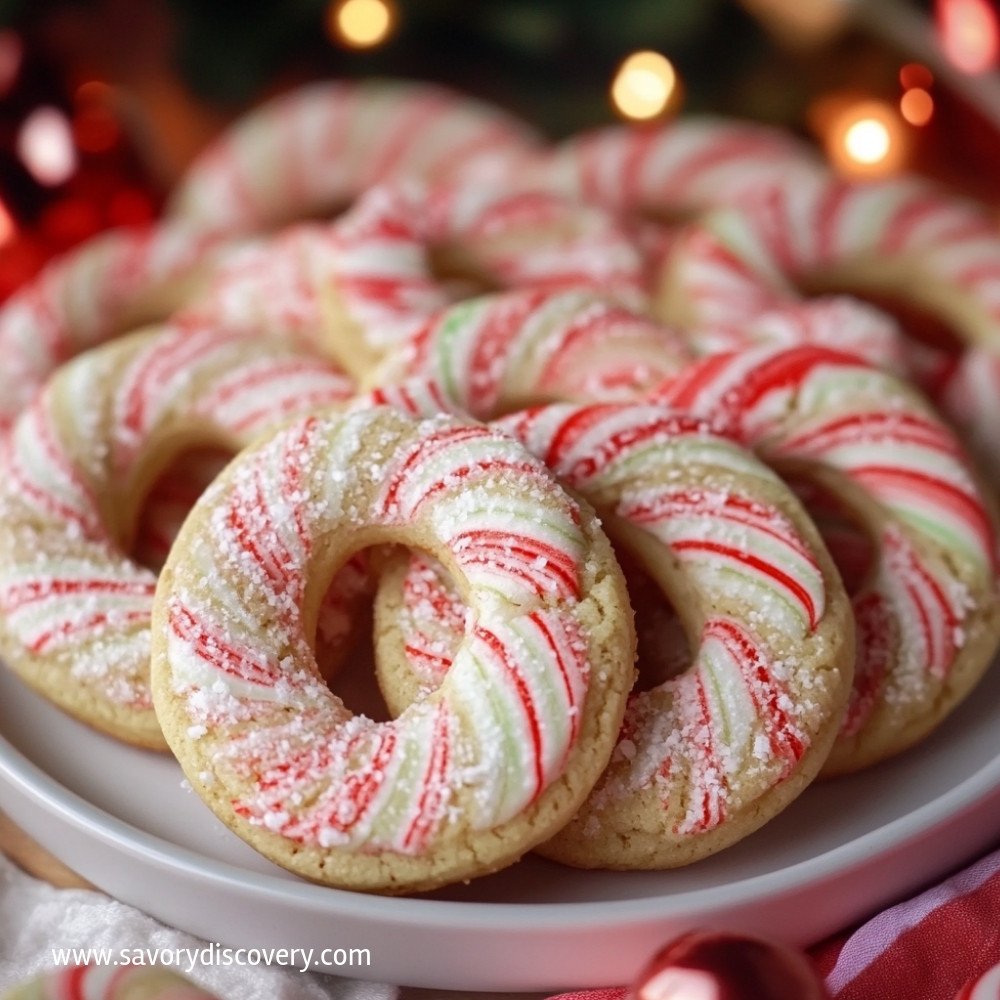 Candy Cane Cookies