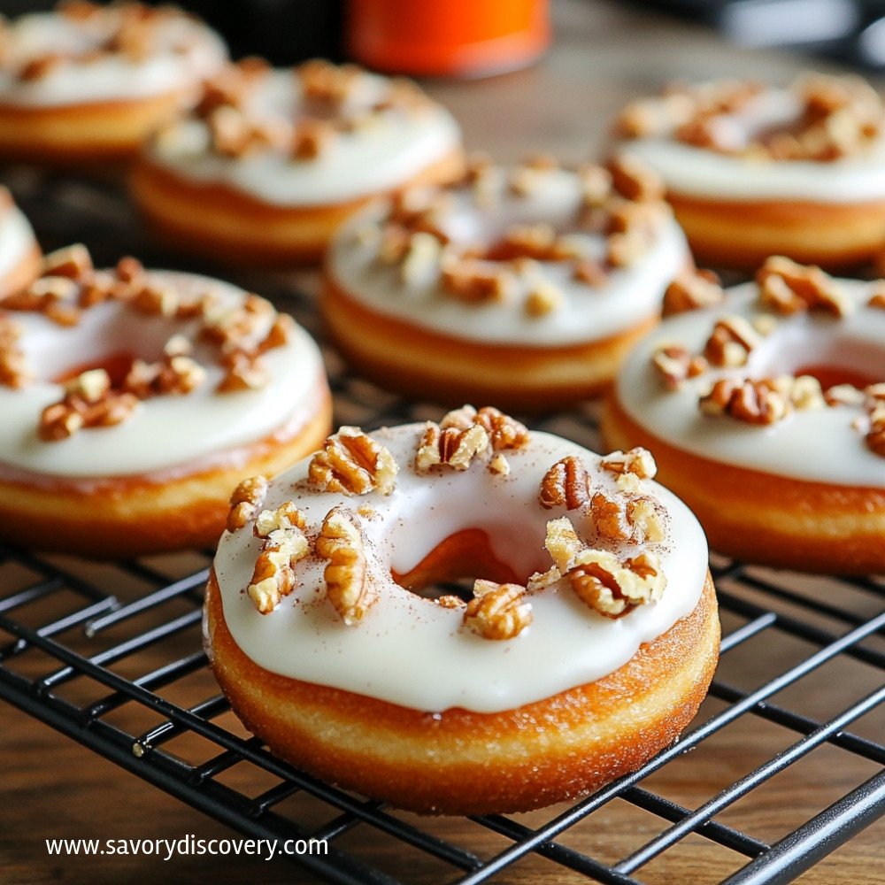 Carrot Cake Donuts