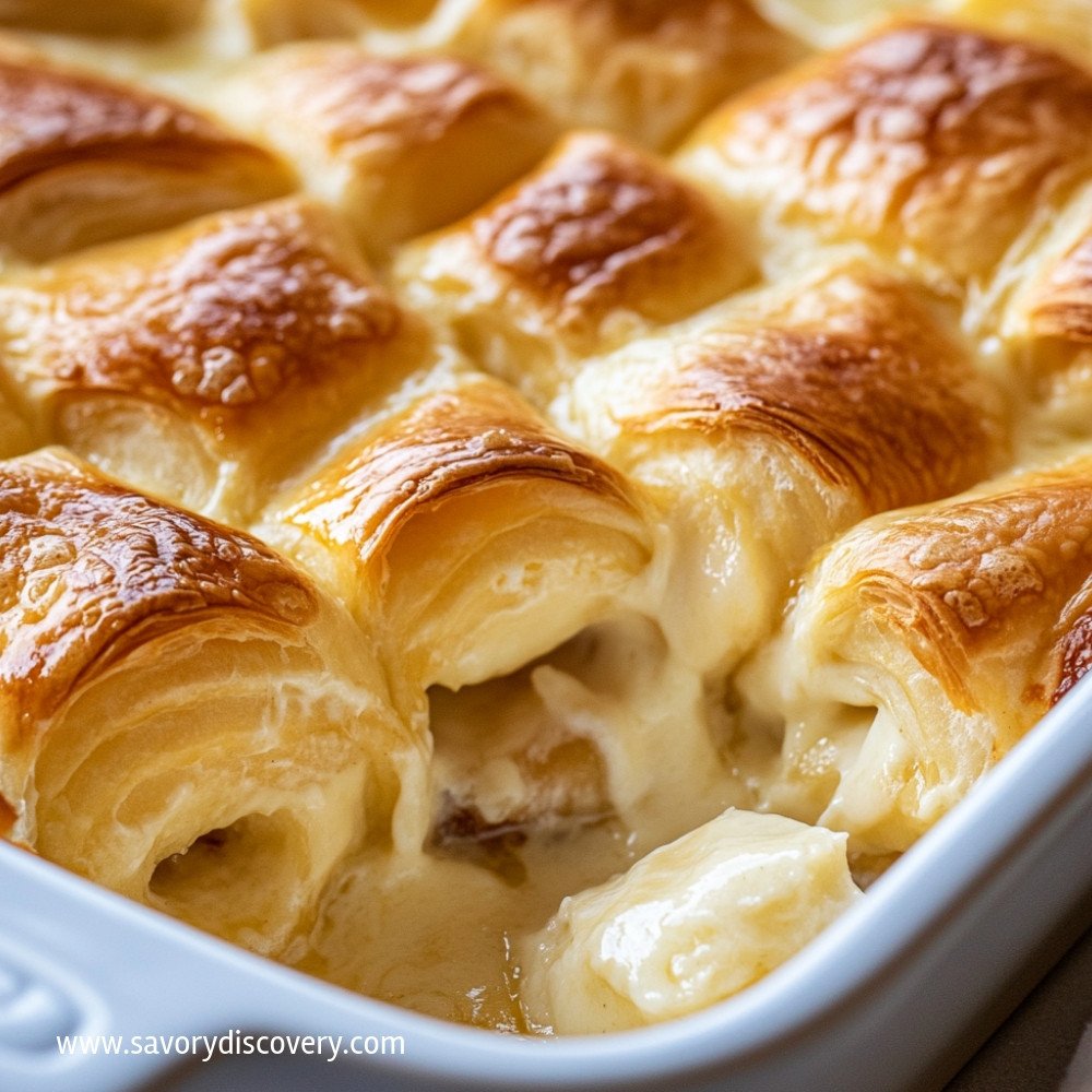 Cheesecake Crescent Rolls Casserole