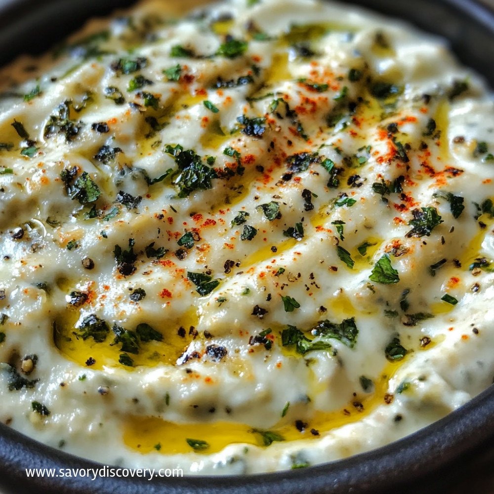 Cheesy Garlic Herb Dip