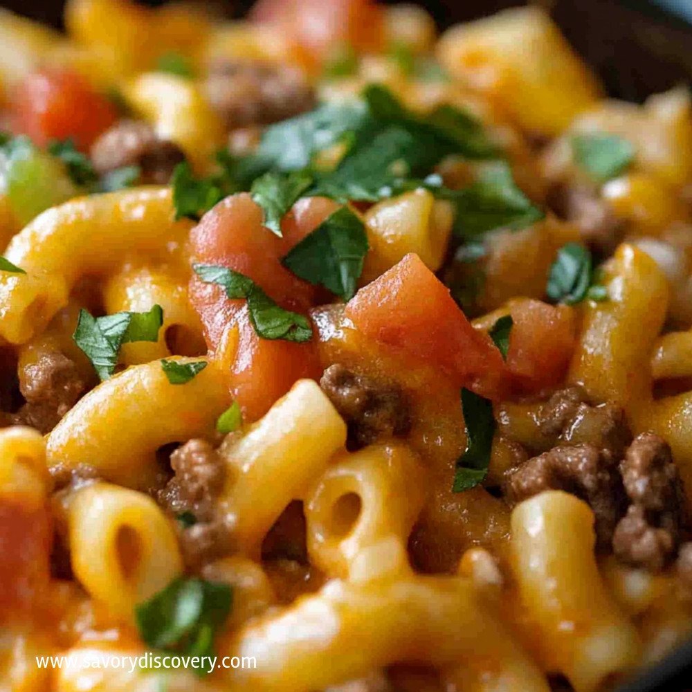Cheesy Taco Pasta
