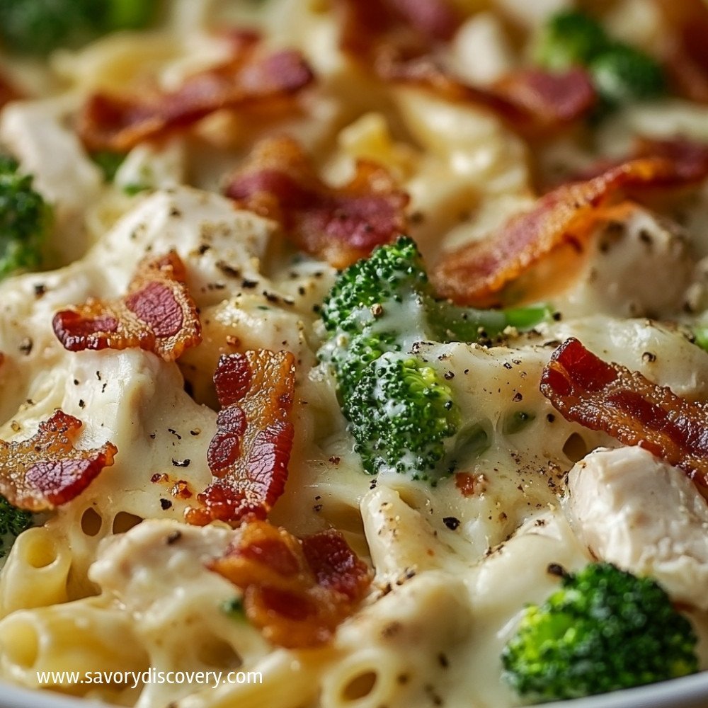 Chicken Bacon Ranch Casserole