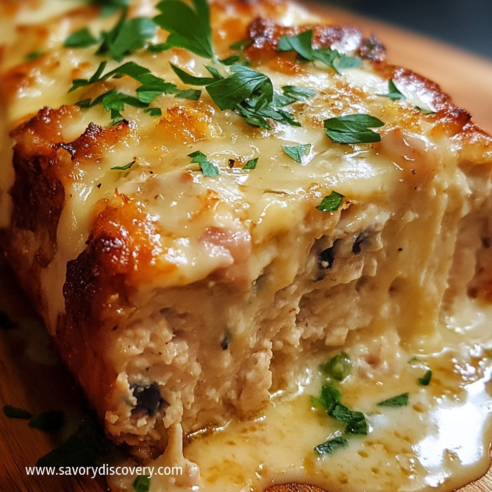 Chicken Cordon Bleu Meatloaf