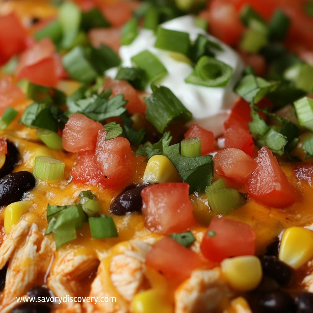Chicken Taco Casserole