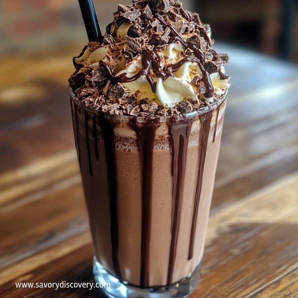 Chocolate Cake Milkshake with 3 Ingredients